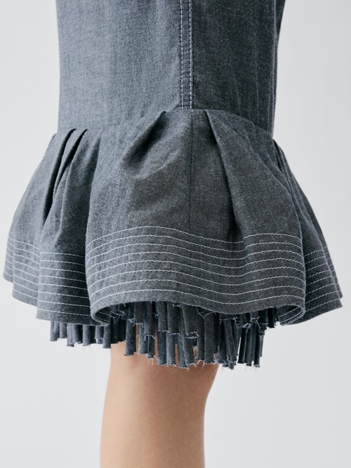The Cabana de-Nîmes denim skirt