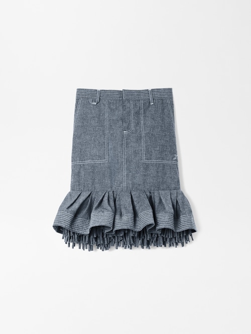 The Cabana de-Nîmes denim skirt