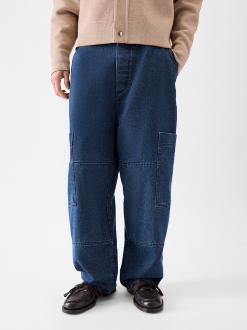 The Carré de-Nîmes denim cargo pants