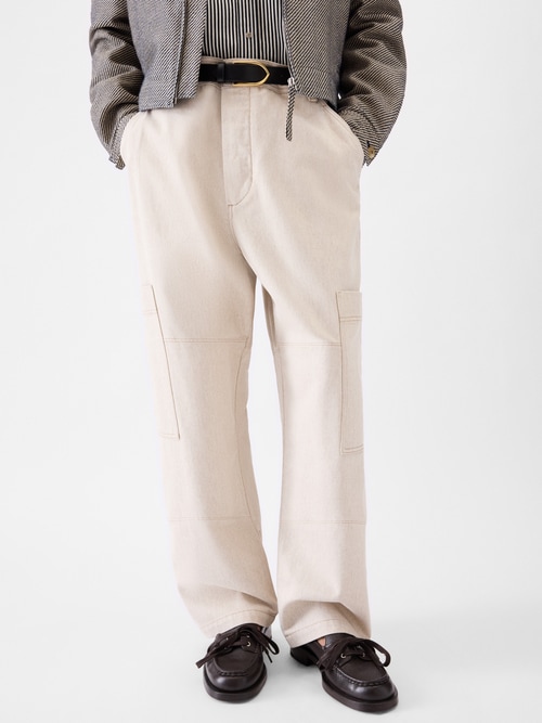 The Carré de-Nîmes denim cargo pants
