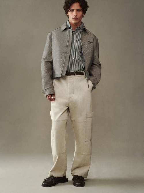 The Carré de-Nîmes denim cargo pants