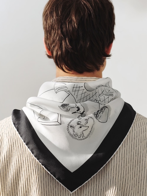 The Cocktail large scarf