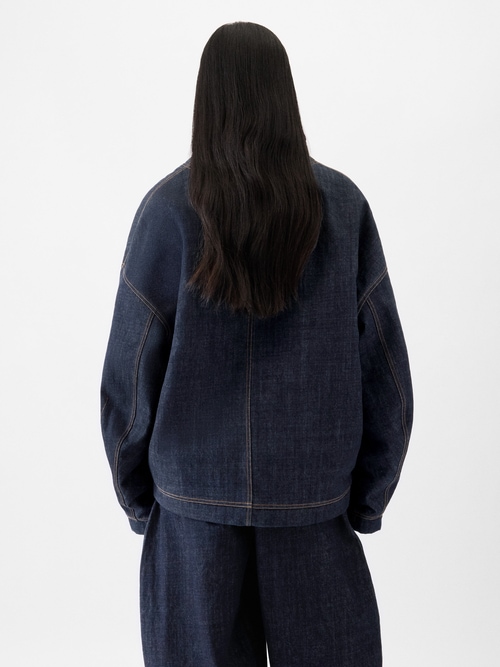 The de-Nîmes denim cardigan