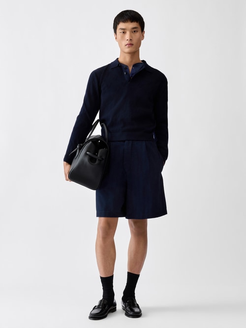 The de-Nîmes Venice denim shorts