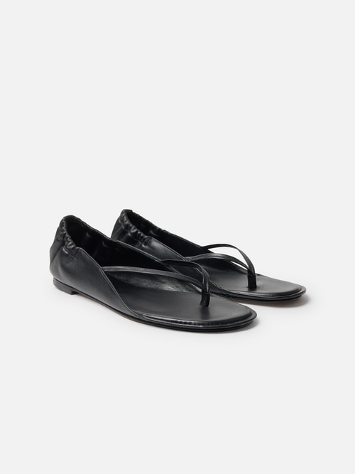 The flat sandals