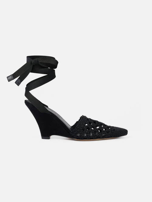 The high espadrilles