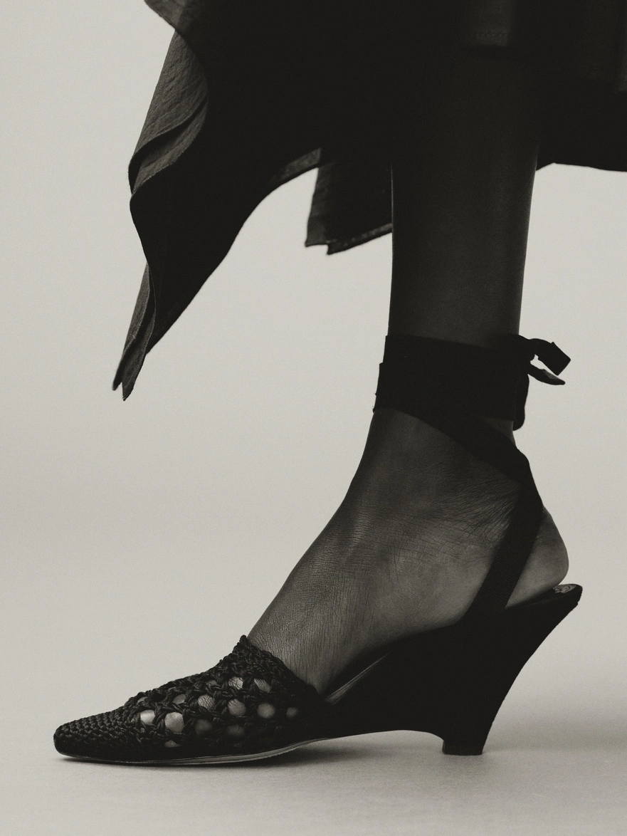 The high espadrilles