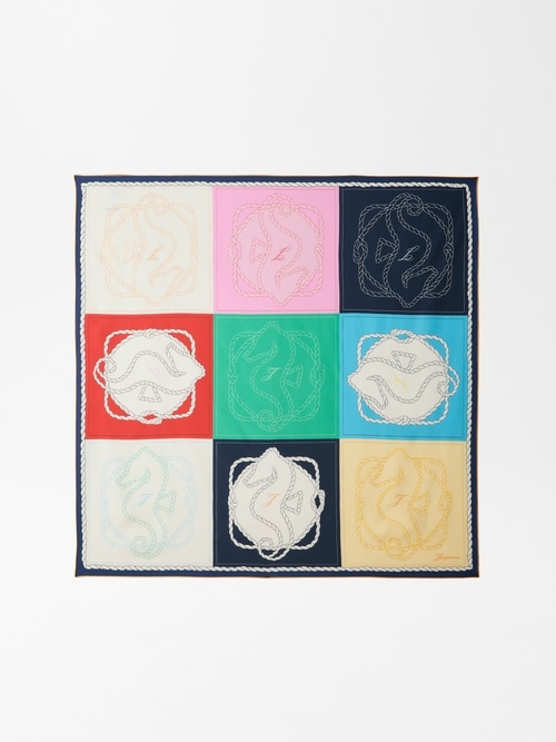 The Hippocampe large scarf