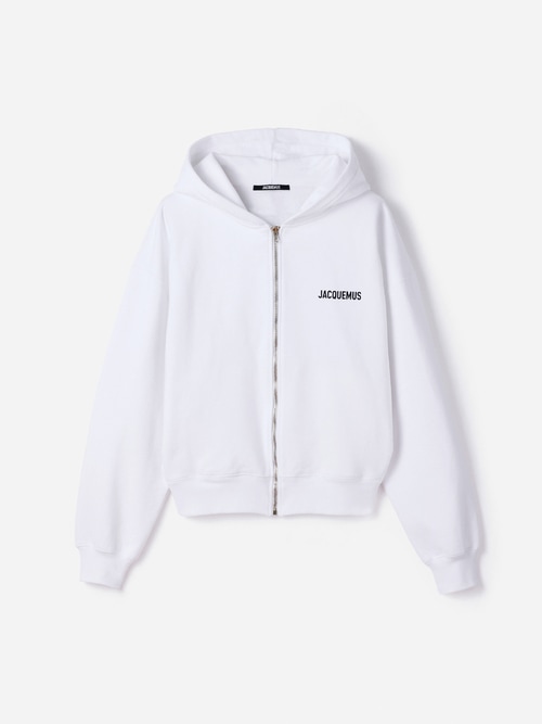 The Ibiza address zipped hoodie