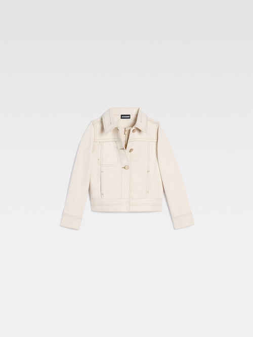 The kids’ de-Nîmes denim jacket