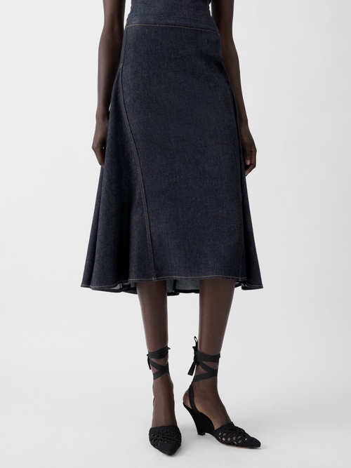 The Lavoir de-Nîmes denim skirt