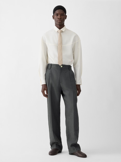 The linen Croisière pants