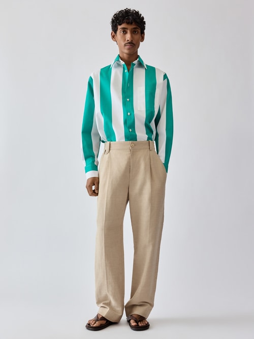 The linen Croisière pants