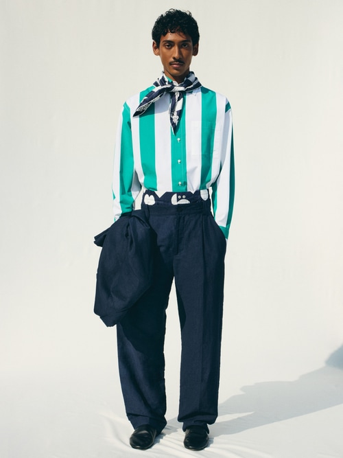 The linen Croisière pants