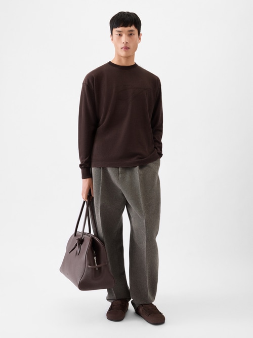 The Lino long-sleeve knit