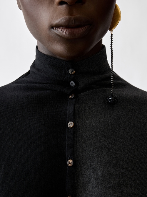 The Losange knit polo