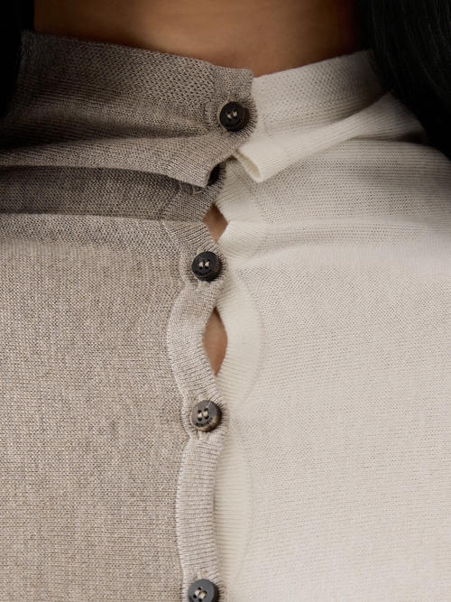 The Losange knit polo
