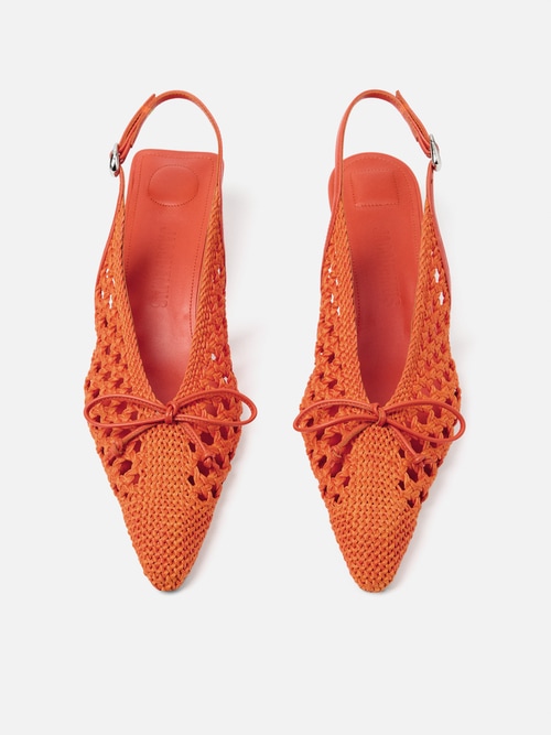 The low Cubisto slingbacks