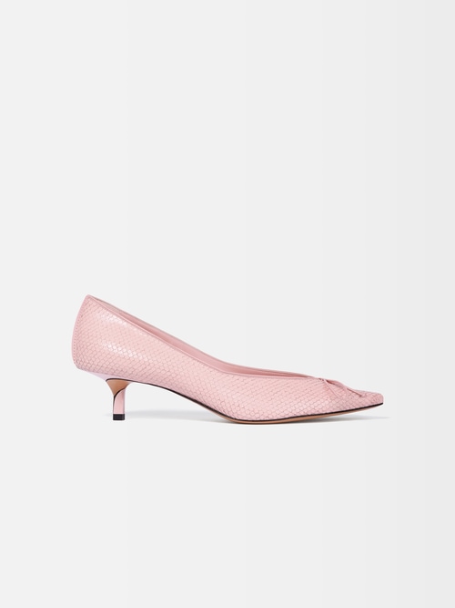 The low Tourni heels