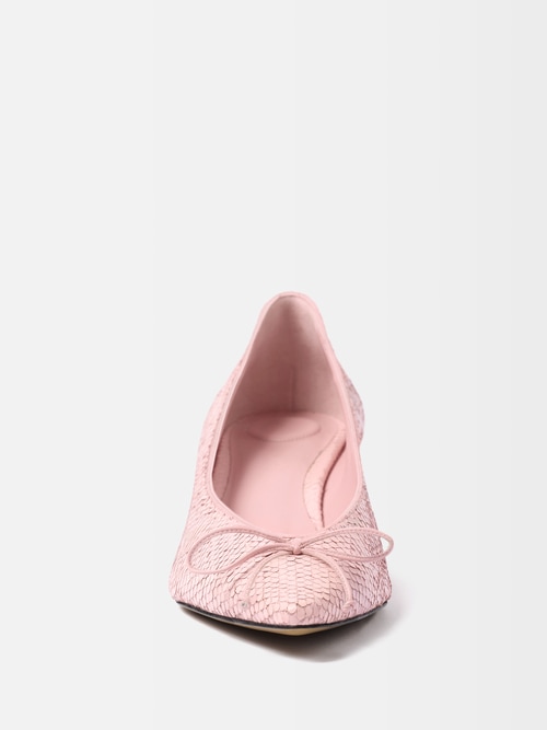 The low Tourni heels