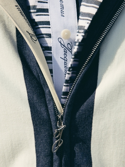 The Marinière hooded gilet