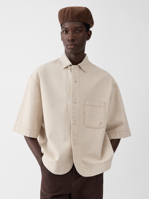 The Paysan de-Nîmes denim shirt