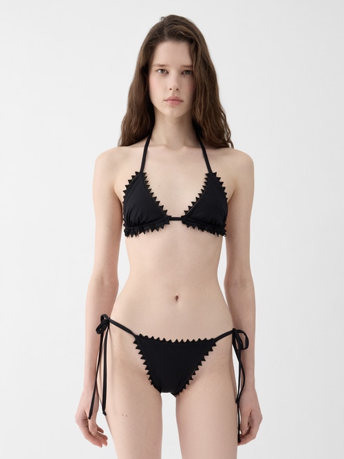 The Picot bikini bottom
