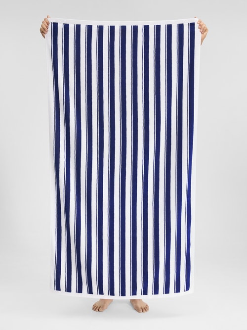 The Rayures beach towel