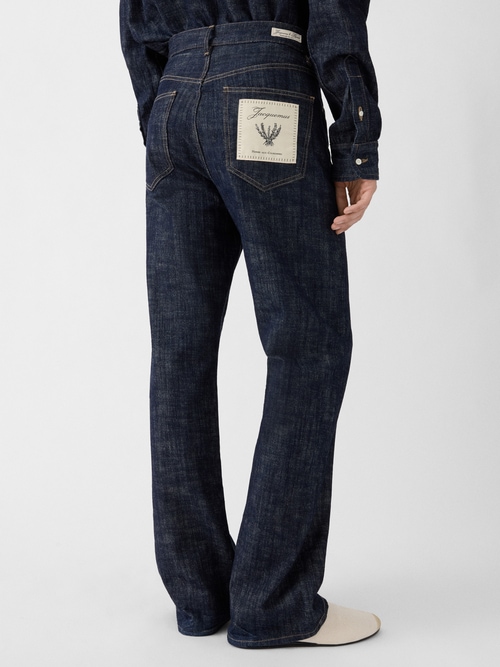 The straight de-Nîmes denim pants