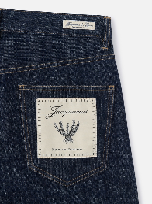 The straight de-Nîmes denim pants