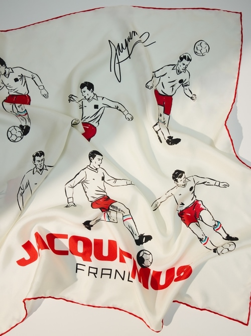 The Supporter silk scarf