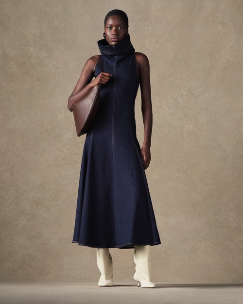 The Triangle de-Nîmes denim dress